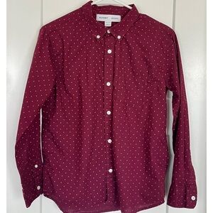 Old Navy Boys Built-In-Flex Long Sleeve Button Down - XL (14/16)
